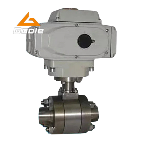 Q961F三片式電動(dòng)焊接鍛鋼球閥 不銹鋼軟密封浮動(dòng)式閥門(mén)